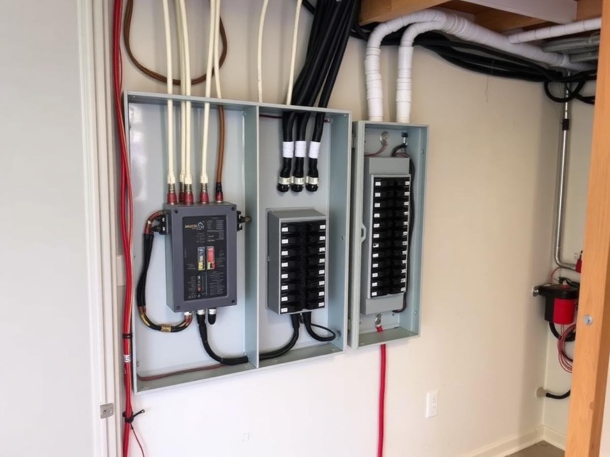 Residential electrical panel upgrade in Niagara Falls